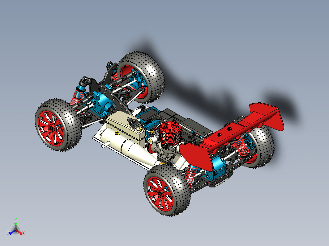 油动遥控赛车 RC Nitro Buggy