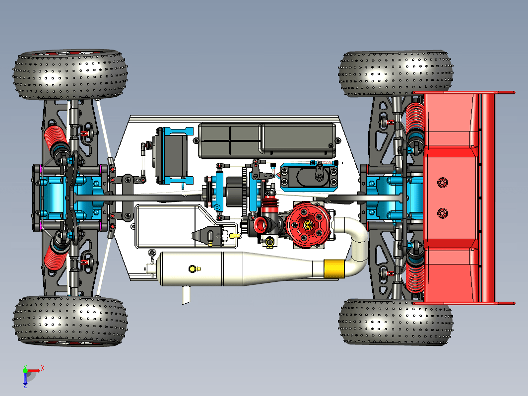 油动遥控赛车 RC Nitro Buggy