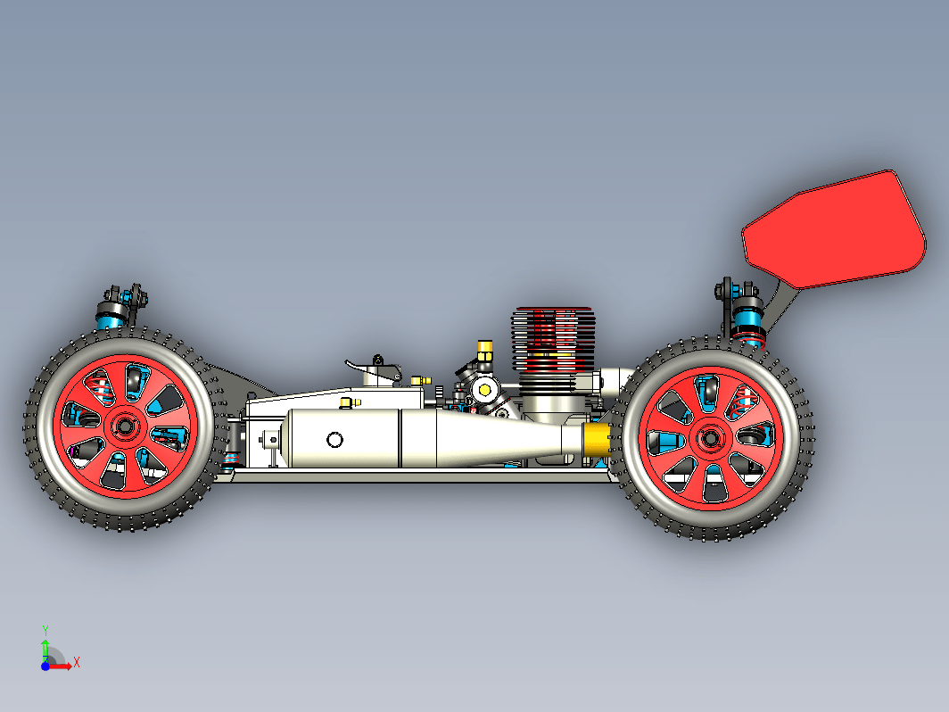 油动遥控赛车 RC Nitro Buggy