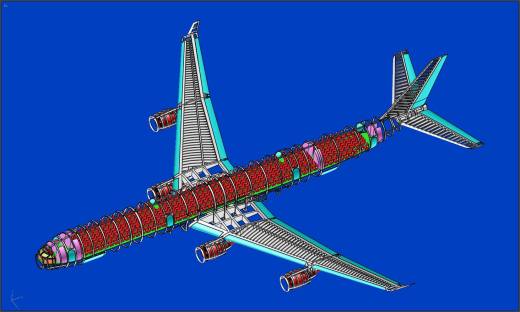 空客 A340-600 飞机缩略图