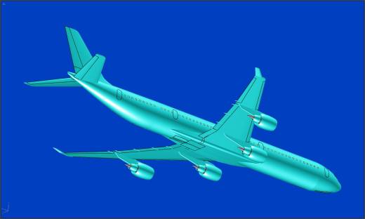空客 A340-600 飞机缩略图