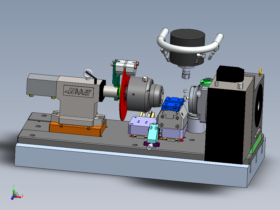 Haas 机床Rotary旋转轴