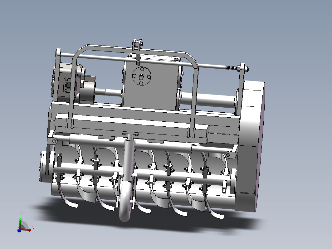 果园避障除草机的设计三维Step+CAD+说明书