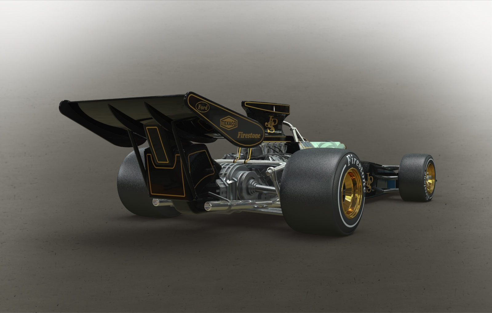 Lotus 72型一级方程式赛车