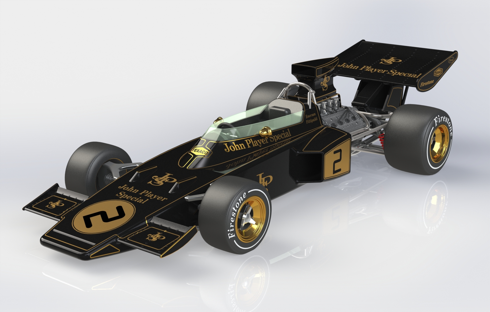 Lotus 72型一级方程式赛车