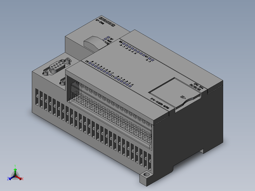 PLC224XP接线排