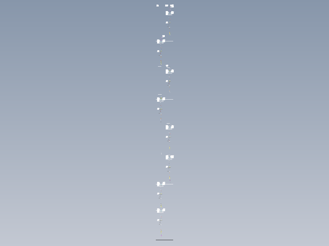 全套保温一体板建筑施工方案CAD图纸（多材质）