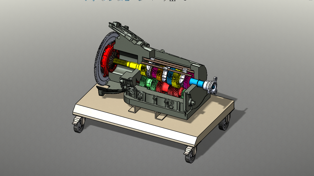 五速变速箱 5-speed gearbox