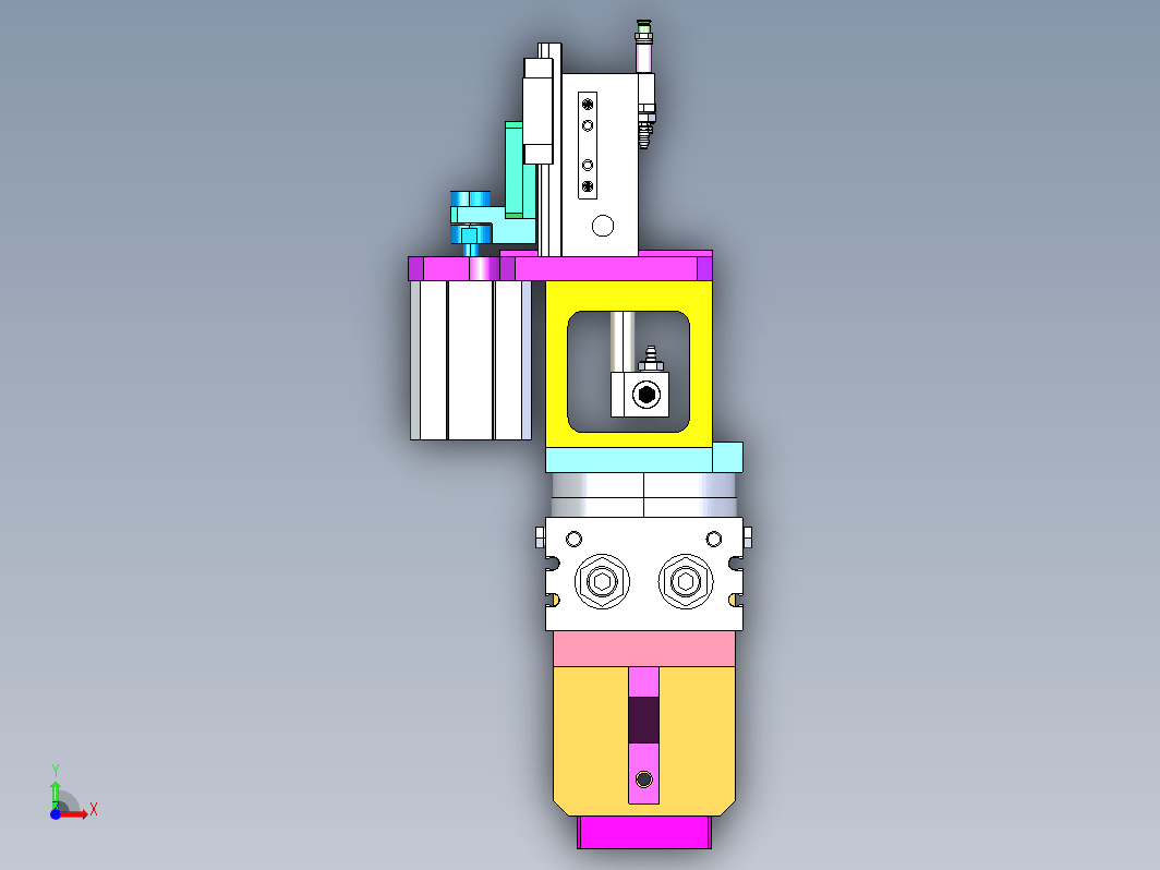 旋转取料机构