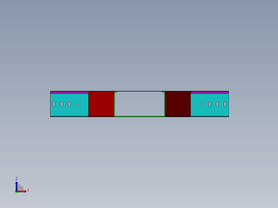 400X200X400平面四通线槽桥架