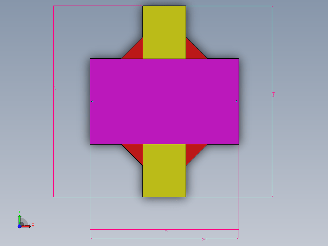 400X200X400平面四通线槽桥架