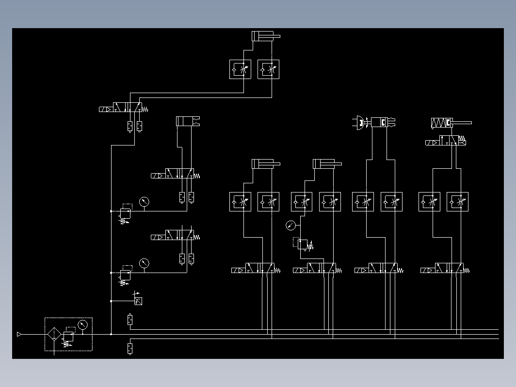 气路图模块