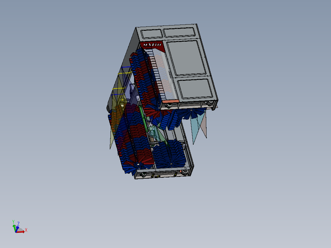 全自动洗车机洗车设备 3D+BOM