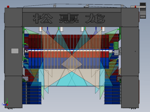 全自动洗车机洗车设备 3D+BOM缩略图
