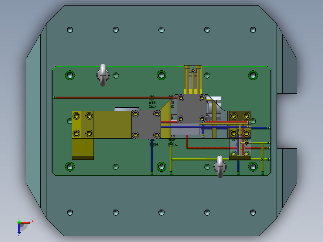 LD-齿轮箱盖夹具总成OP20