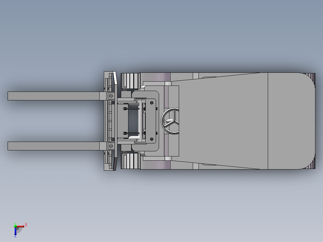 电动升降叉车+动画