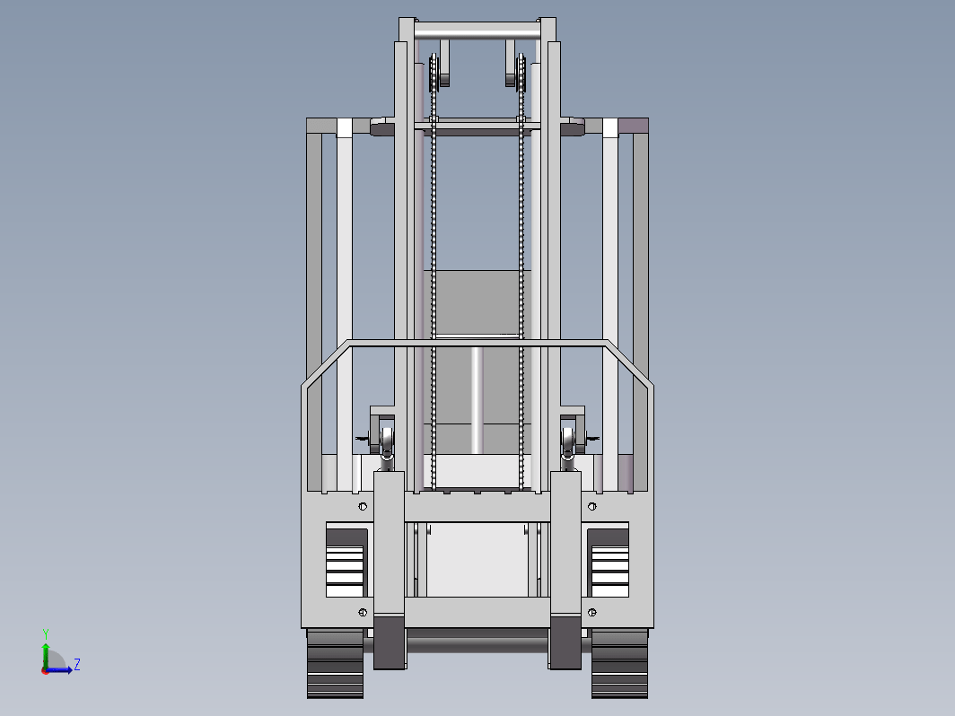 电动升降叉车+动画