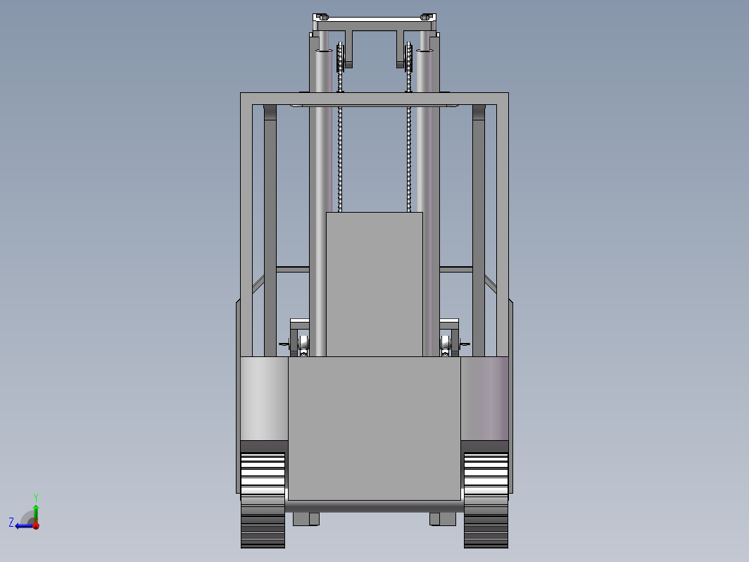 电动升降叉车+动画