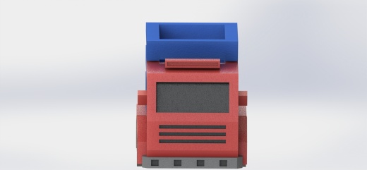 玩具卡车3D模型缩略图