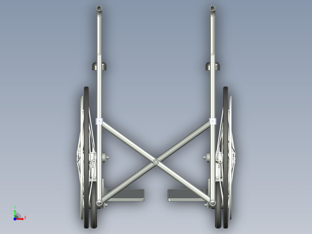 轮椅框架结构