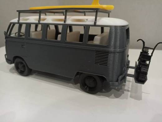 vw combi小巴士客车模型缩略图
