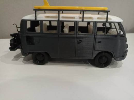 vw combi小巴士客车模型缩略图