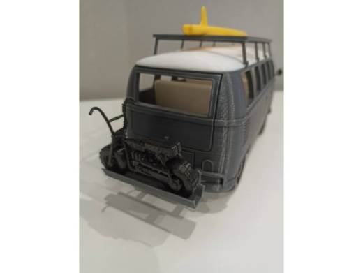 vw combi小巴士客车模型缩略图