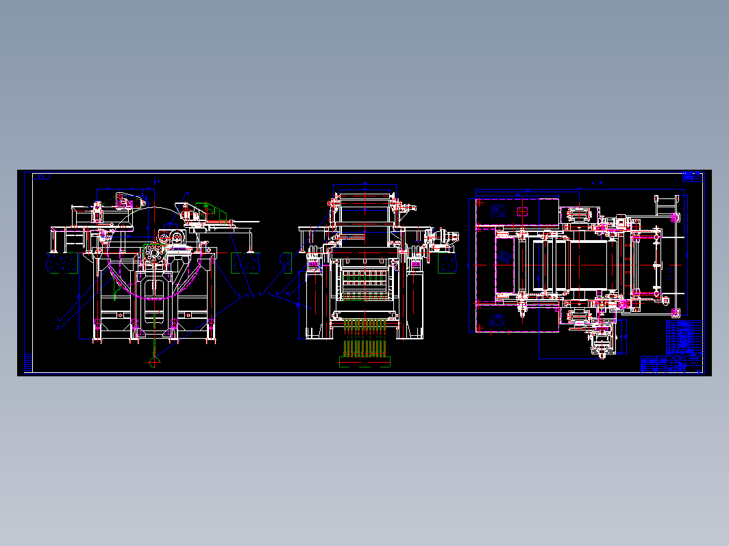 0Fpd-30a电解生箔机组图纸