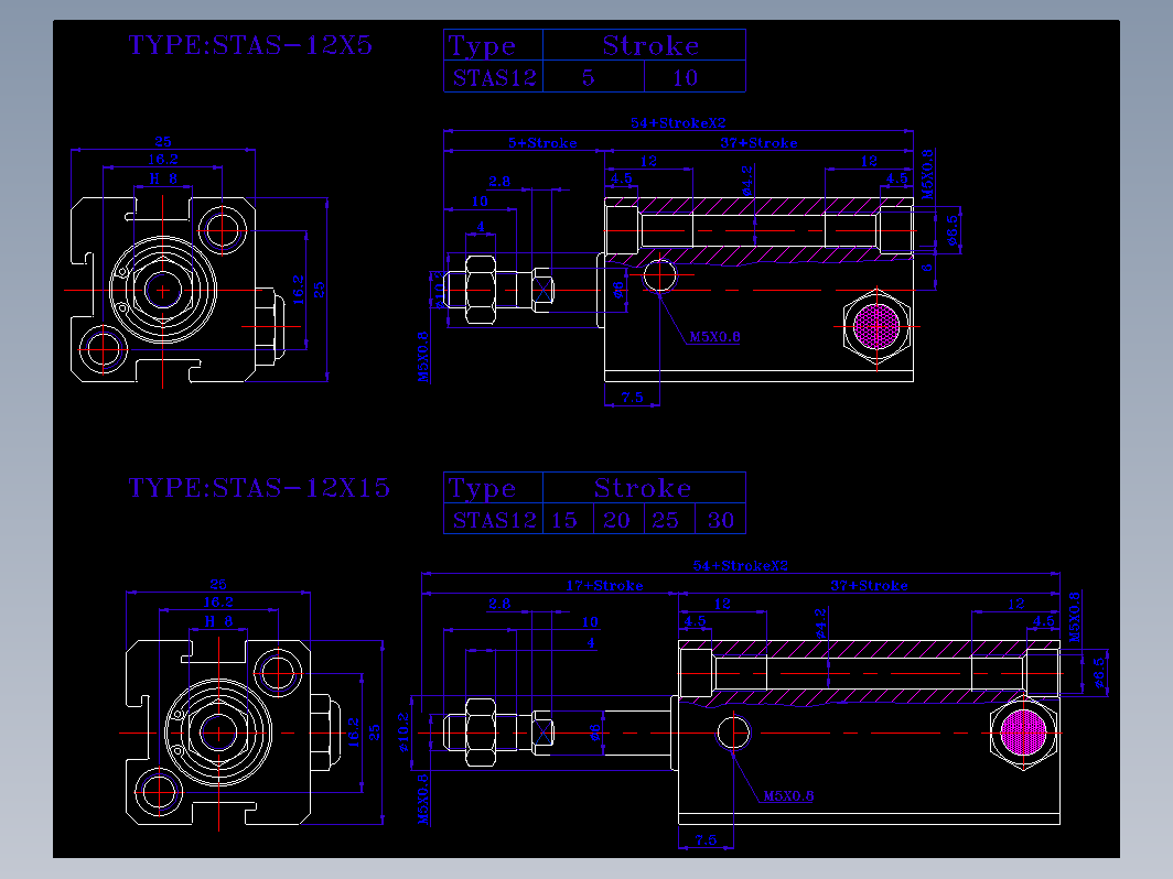 SDA气缸 83-STA-12-SW