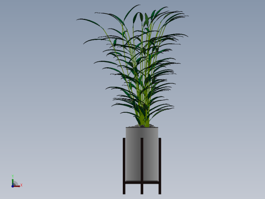 Montaj植物小盆栽模型3D图纸 Solidworks设计 附STEP IGS缩略图