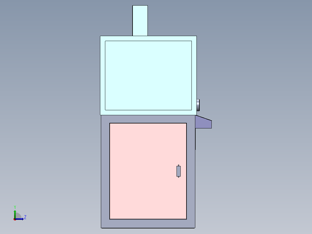 单刀双伺服精车机Ⅰ型3D+工程图