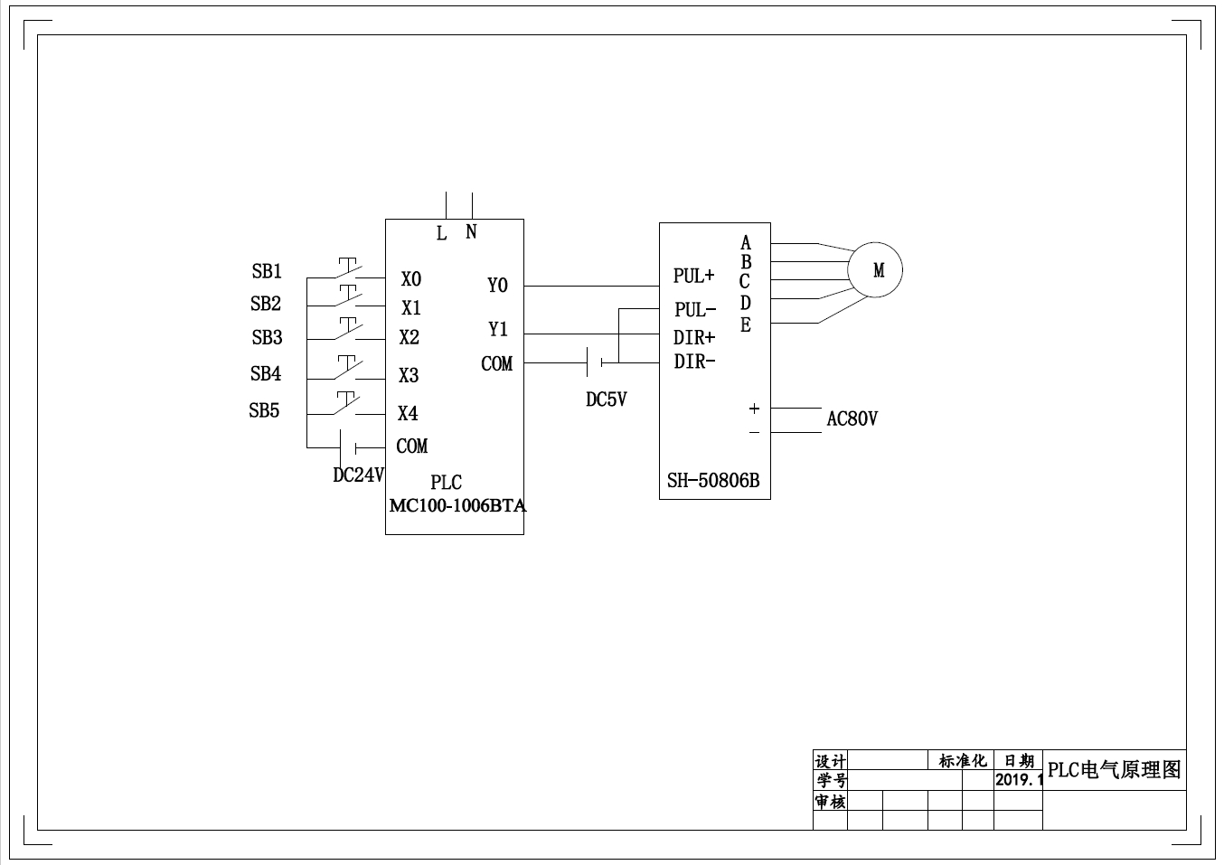 单轴数控工作台设计+CAD+说明书