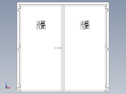 金属门 2 x 100 x 200 cm缩略图