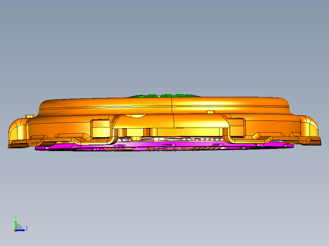 离合器总成3D