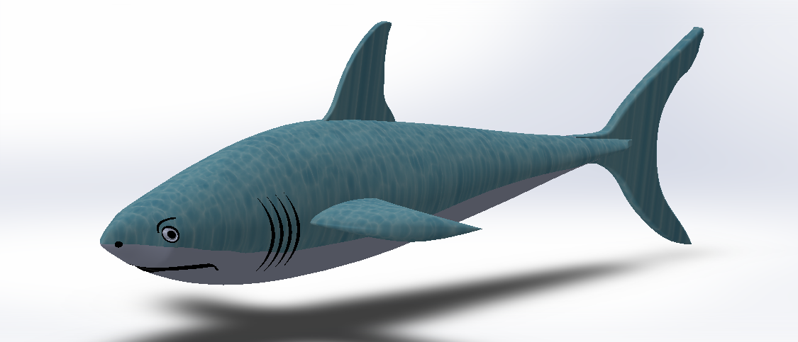 shark鲨鱼模型
