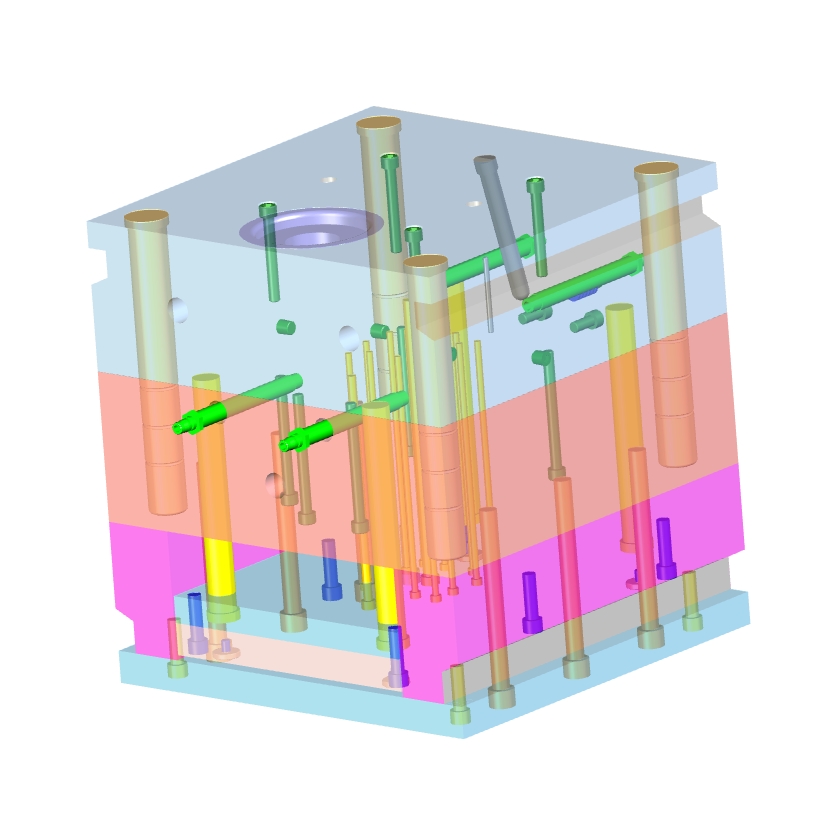 电机壳体压铸模具设计三维UG+CAD+说明书