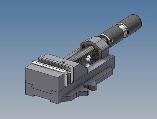 虎钳台钳卡钳-bench-vise-3 9 STL