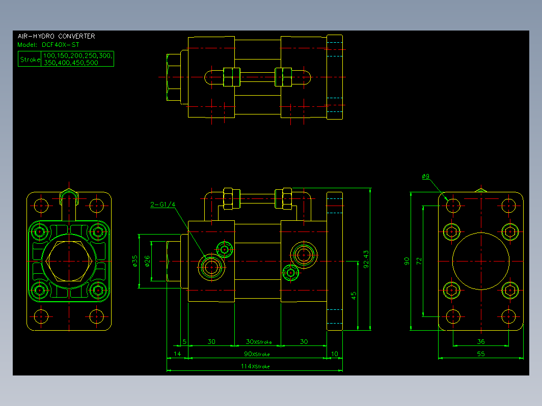 气缸 DC40-F