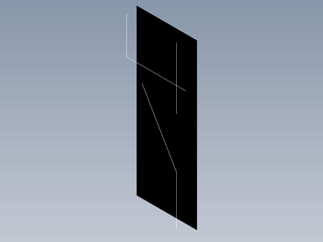 电气符号  先合后断的转换触点(桥接) (gb4728_9_1B.5-2)