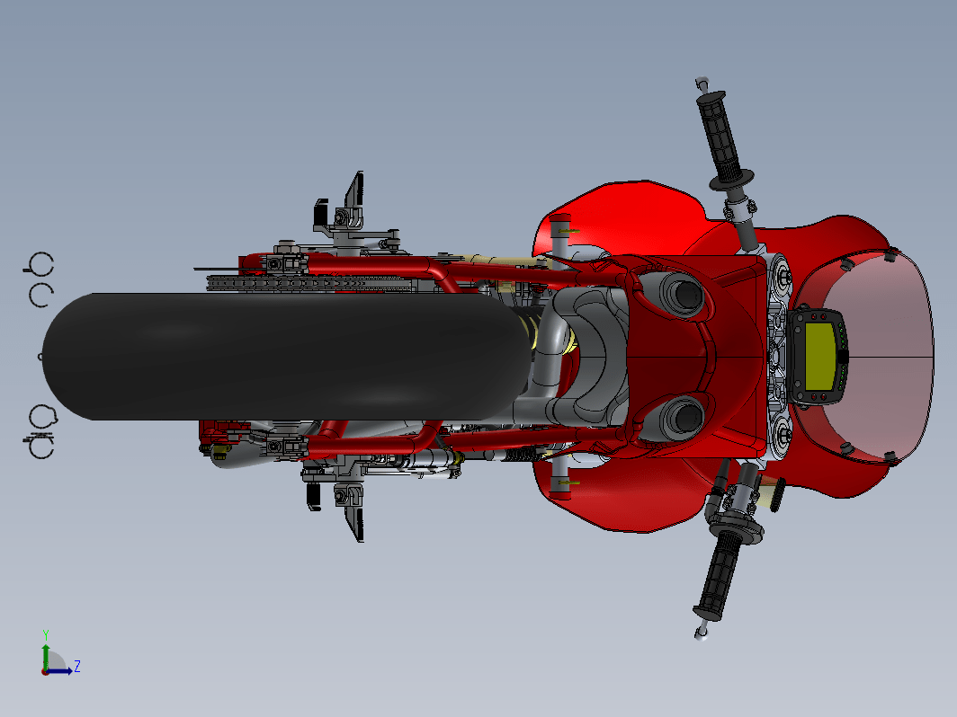 Big Single Motorcycle摩托车