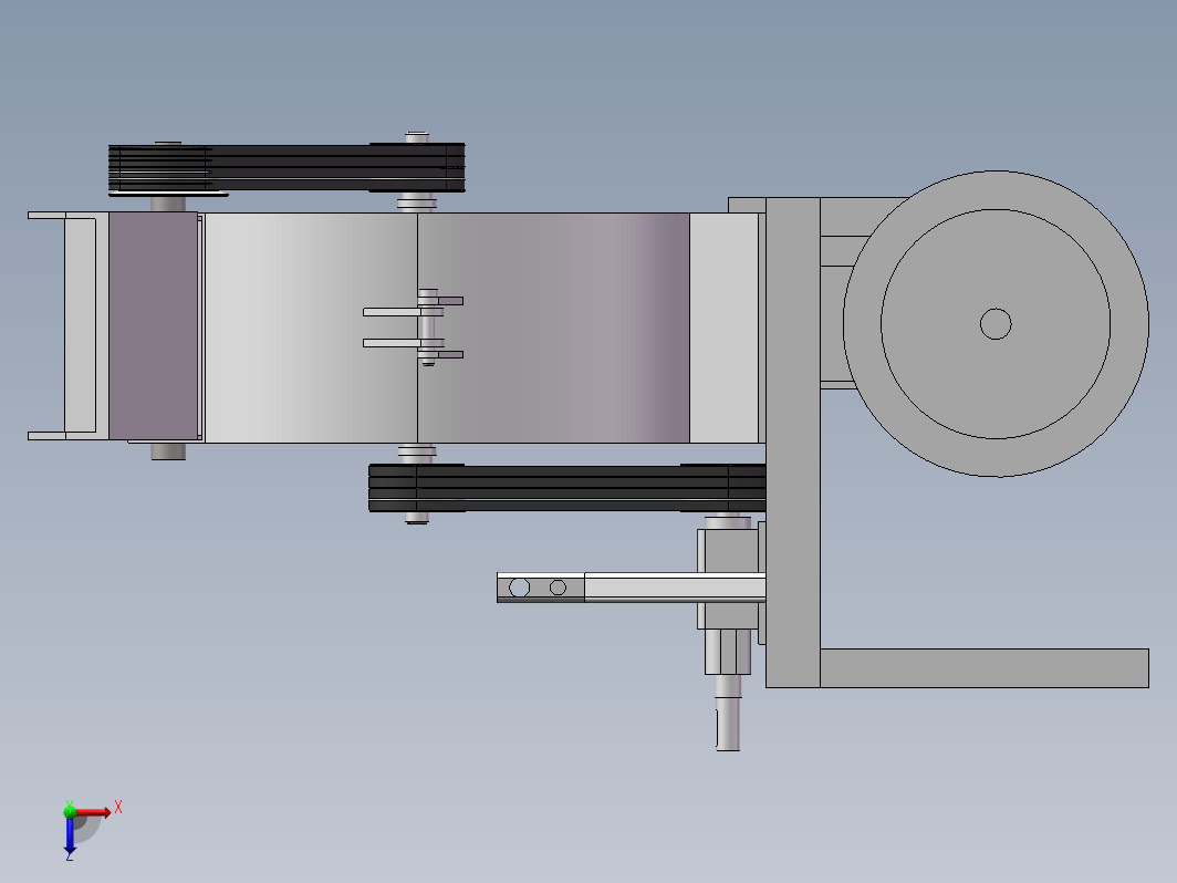 小型可移动式树枝粉碎机的设计+CAD+说明书