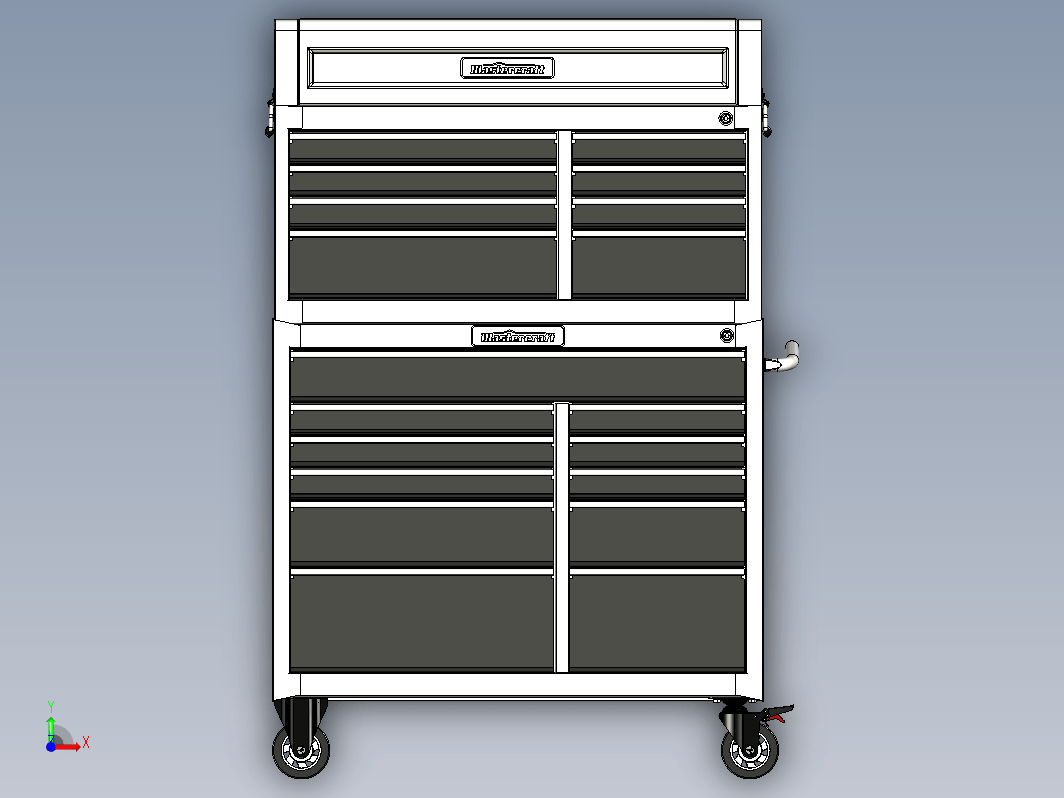 mastercraft combo移动储物柜