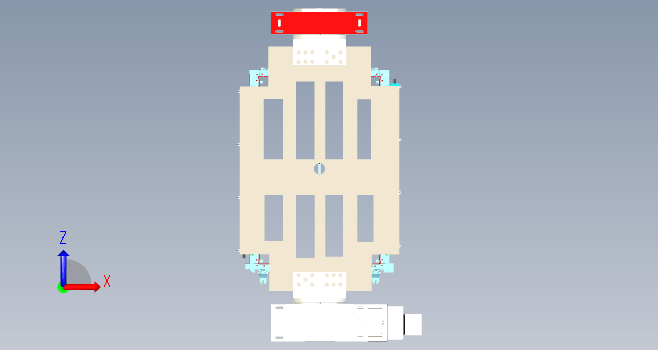 奥迪PPE铝型材框架气动夹具