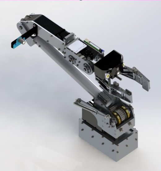 6 DOF UGV Robot六自由度机械手结构缩略图