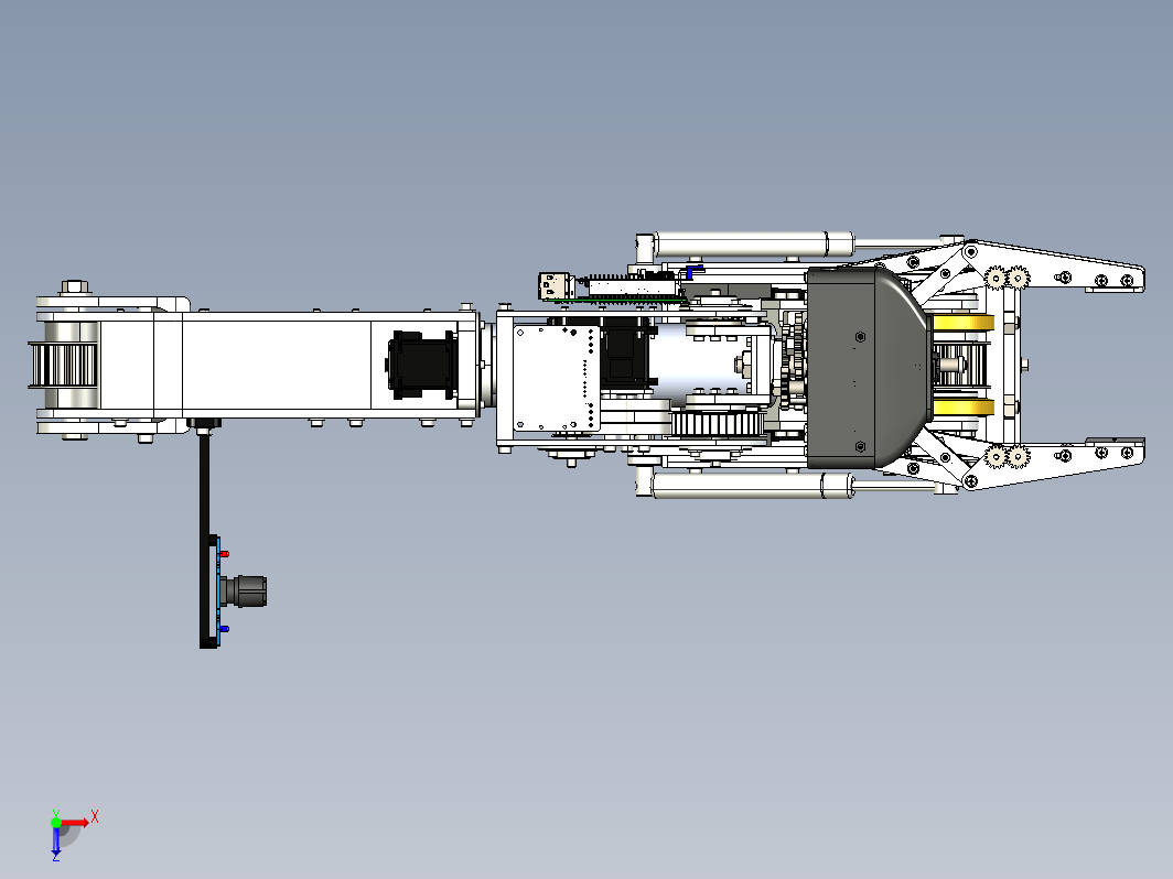 6 DOF UGV Robot六自由度机械手结构