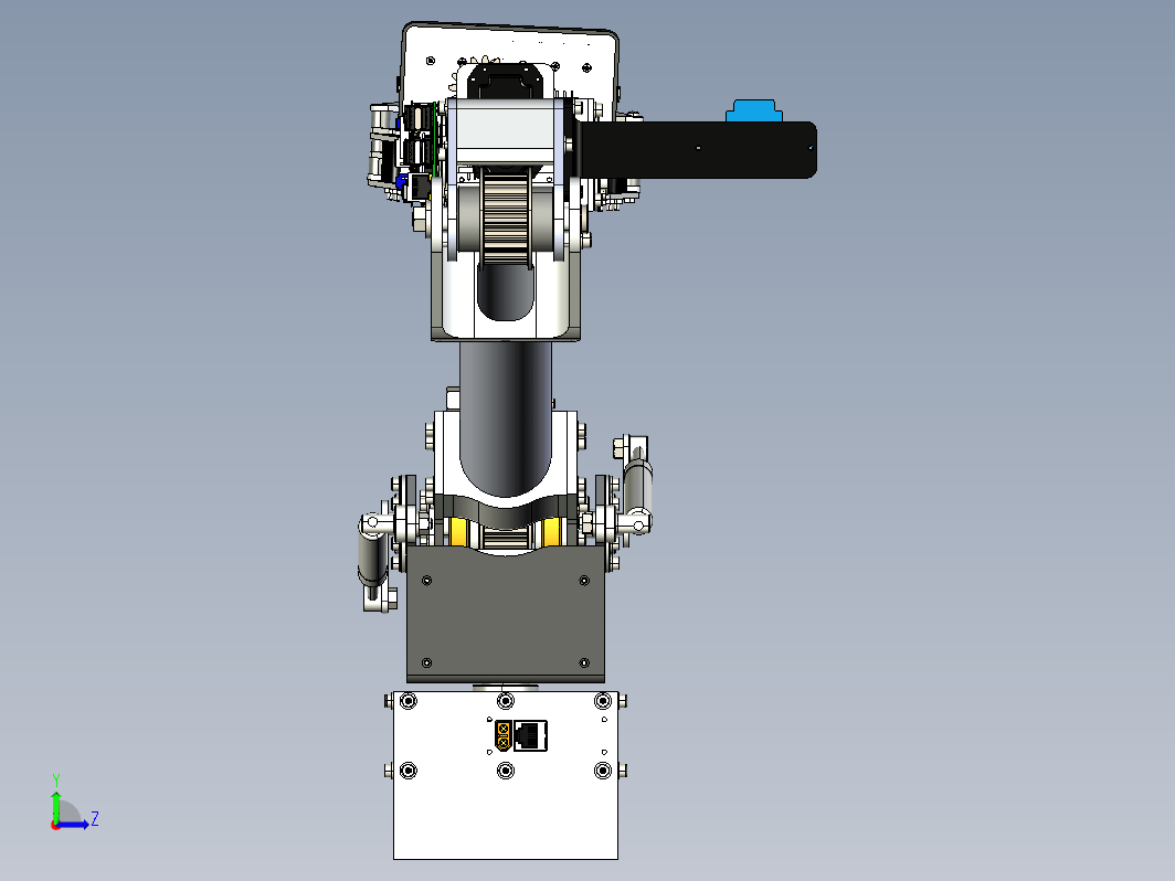 6 DOF UGV Robot六自由度机械手结构