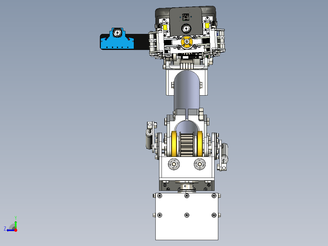 6 DOF UGV Robot六自由度机械手结构