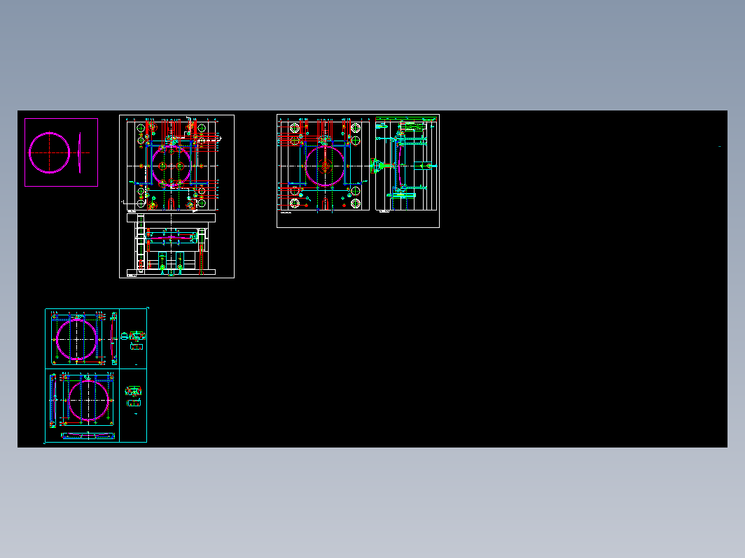 模具设计-镜面模+入水