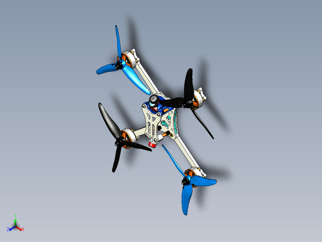 FPV 5.1inch四轴无人机