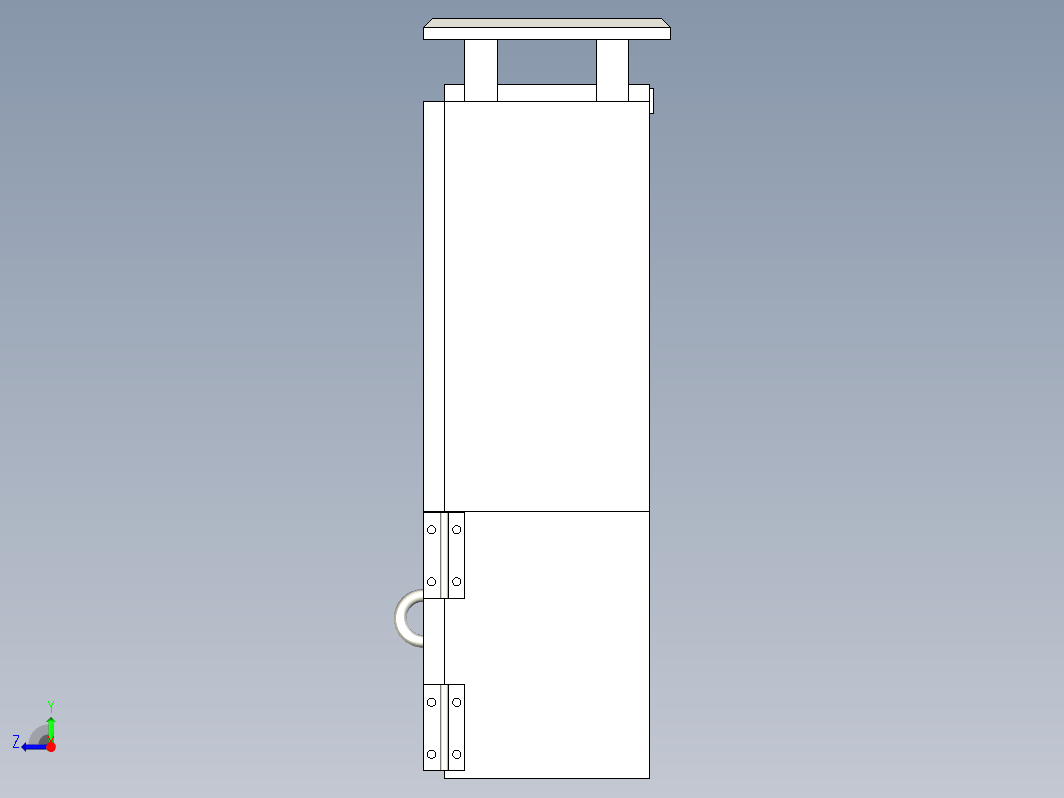 安装有空气过滤器的电力设备箱